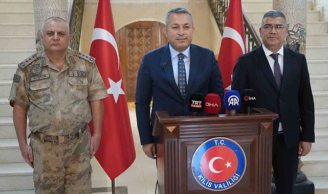 Kilis Valisi Tahir Şahin Güvenlik ve Asayiş verilerini açıkladı