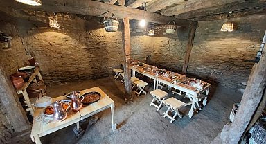 Köy evi lüks restoran oldu