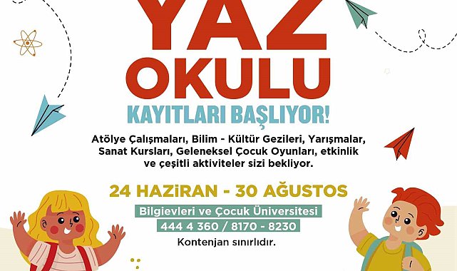 Küçükçekmece'de 10 bin öğrenci yaz okullarından faydalanacak