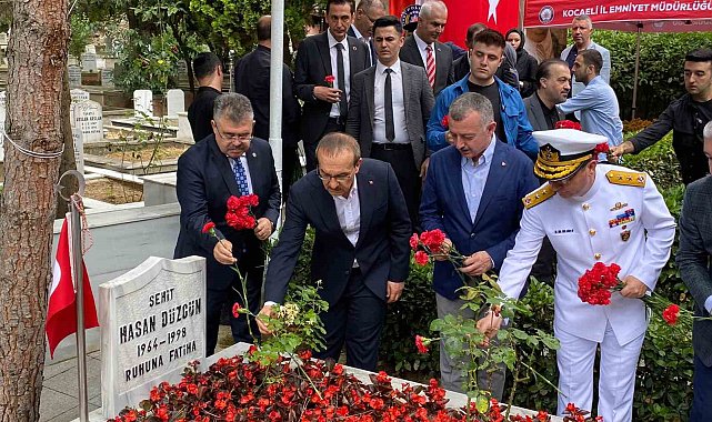 Kurban bayramı öncesi şehitler unutulmadı