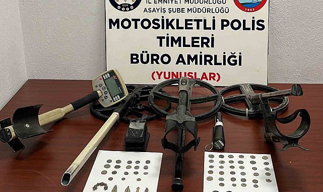 Kütahya'da 75 parça tarihi eser ele geçirildi