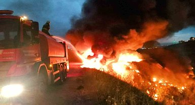 Manisa İtfaiyesi anız yangınlarına karşı uyardı