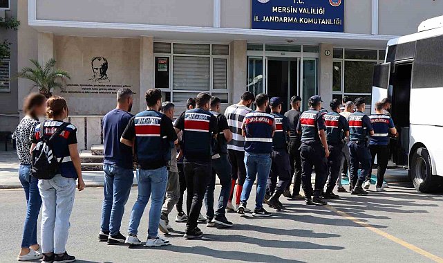 Mersin'de terör örgütü PKK'ya operasyon: 12 gözaltı
