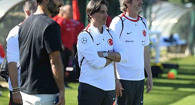 Montella'dan Ümit Millî Takım antrenmanına ziyaret