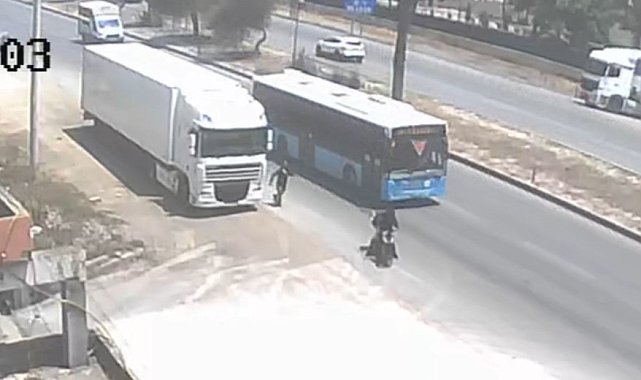 Nakliye için Mersin'e gelen tır sürücülerinin kabusu olan motosikletli hırsızlar suçüstü yakalandı