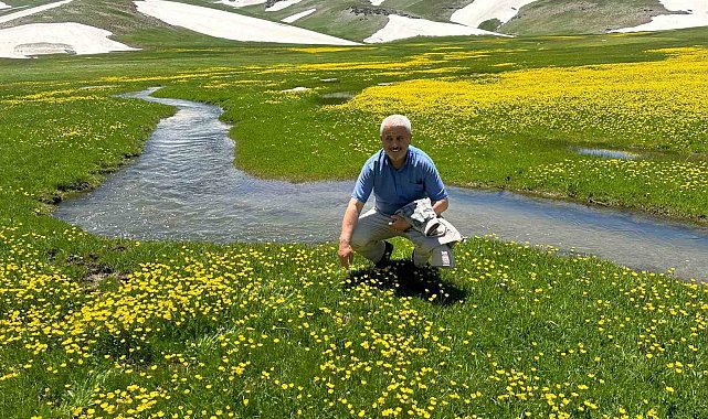 Nebirnav Yaylası'nda 4 mevsim bir aradı
