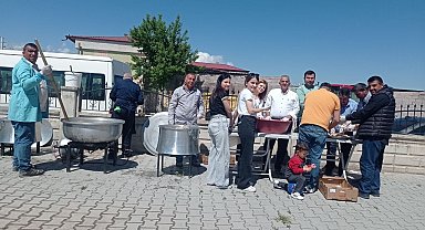 Niğde'de Alay İlkokulu'nda festival havasında pilav şenliği yapıldı