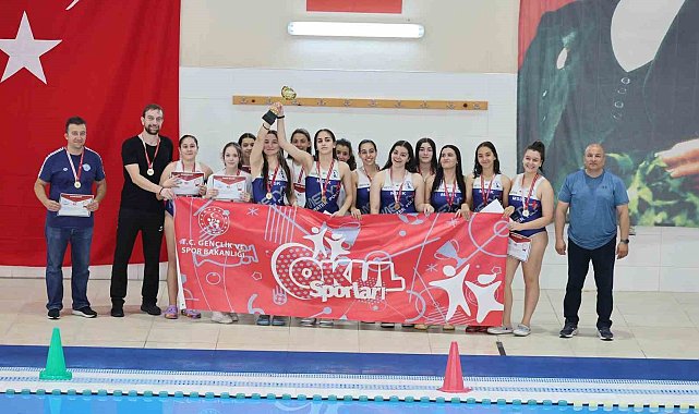 Okul Sporları Sutopu Gençler Türkiye Birinciliği Manisa'da yapıldı