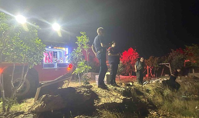Ormanlık alandaki yangın 4 saatte söndürüldü