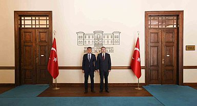 Rektör Kaplancıklı'dan ilk ziyaret Vali Aygöl'e