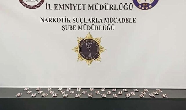Samsun'da narkotik uygulaması: 25 kişi yakalandı