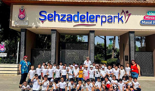Şehzadelerpark öğrencilerin ilgi odağı oldu