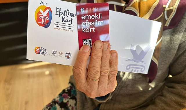 Selçuk Belediyesi'nden 'Emekli Efeslim Kart' projesi