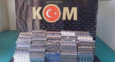 Siirt'te 3 bin paket kaçak sigara ele geçirildi