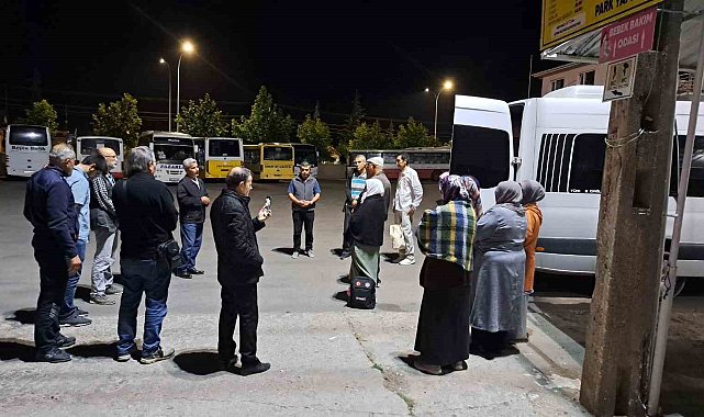 Simav'da son hacı adayları kutsal topraklara uğurladı