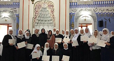 Sivrihisar'da Kur'an kursları kapanış programı düzenlendi.