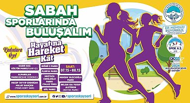 Spor A.Ş. ile kadınlar sabah sporunda bir araya geliyor