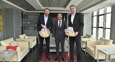 TBF Başkanı Hidayet Türkoğlu Manisa'da