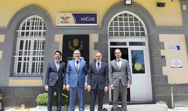TCDD Genel Müdürü Kurt'tan Niğde'ye Müjde