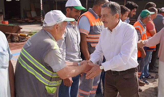 Tepebaşı ailesi bayramlaştı