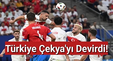 Türkiye Çekya'yı devirdi!