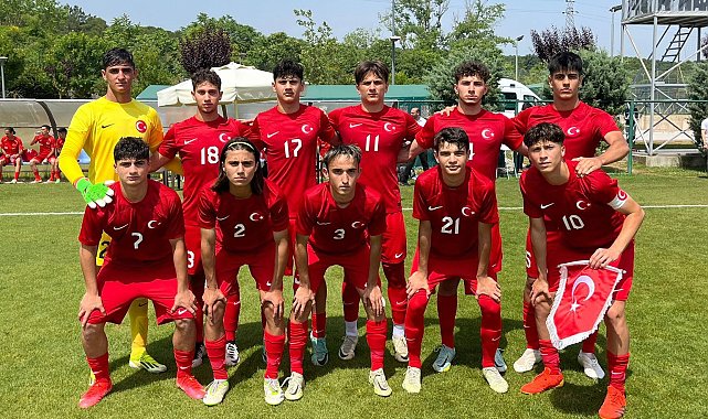 U16 Milli Takım, İsviçre'yi 7-1 yendi