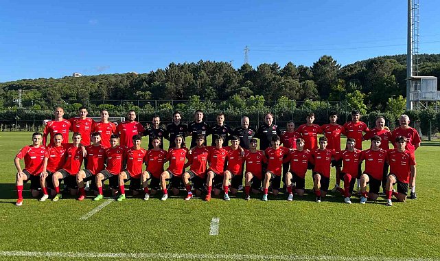 U16 Milli Takımı, İsviçre maçları hazırlıklarını Riva'da sürdürüyor