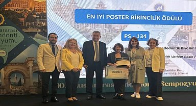 Uluslararası Endodonti Sempozyum'da KBÜ'lü akademisyene ödül