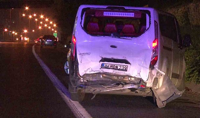 Ümraniye'de trafik kazası: 3 yaralı