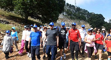 Vatandaşlar doğa yürüyüşünde buluştu