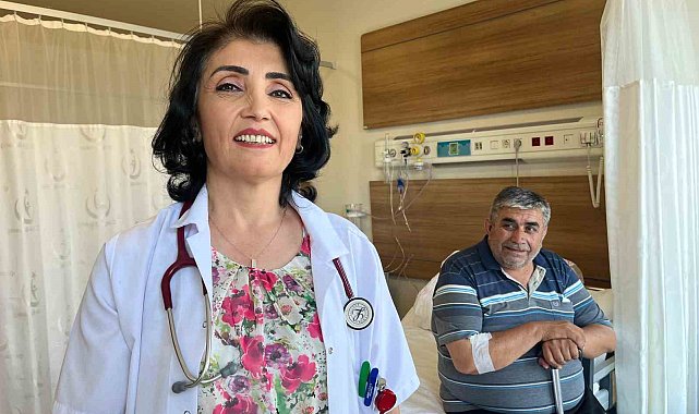 36 yıldır oturduğu yerde uyuyan hasta tedavi altına alındı