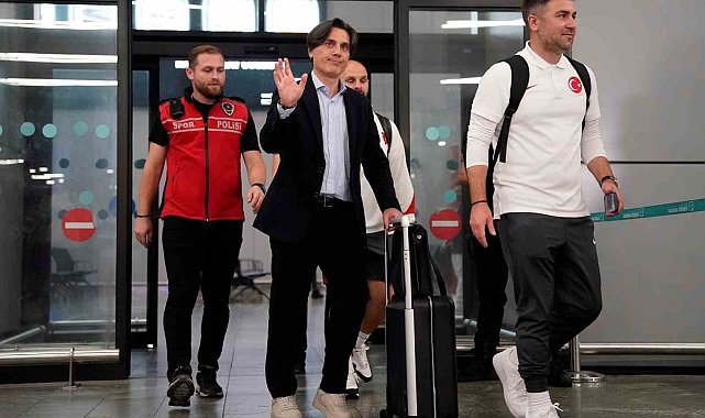 A Milli Futbol Takımı, yurda döndü