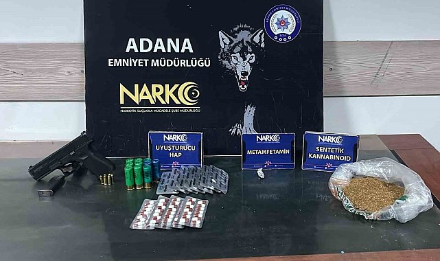 Adana'da narkotik operasyonlarında yakalanan 34 kişi tutuklandı