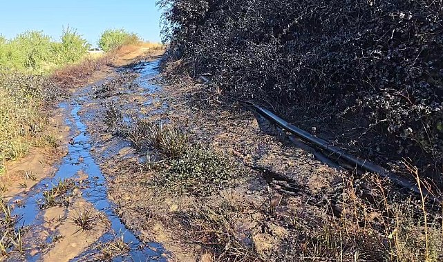 Adıyaman'da petrol boruları patladı