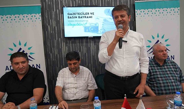 Başkan Tutdere, Basın Bayramı'nda gazetecilerle bir araya geldi