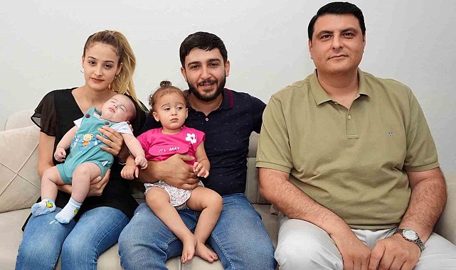 Başkan Umut Yılmaz, bebek Umut Yılmaz'ı ziyaret etti