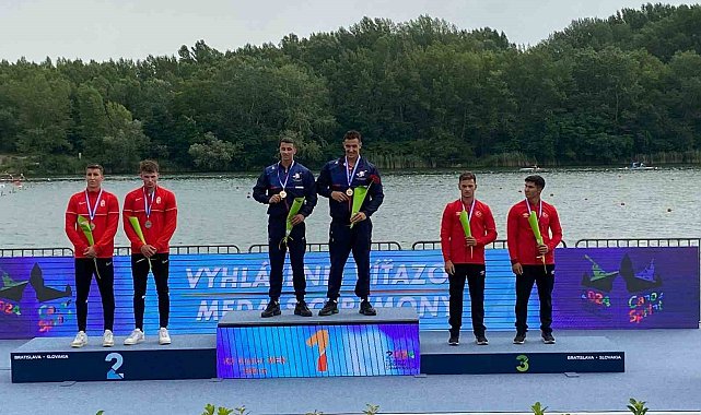Büyükşehrin sporcusu Slovakya'da tarih yazdı