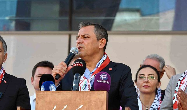 CHP Genel Başkanı Özel: "Kentsel dönüşüm bir belediye başkanının kıt imkanlarıyla başarabileceği bir iş değildir"