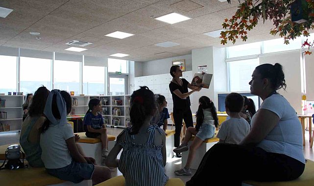 Çocuk Kütüphanesi'nde eğiten, eğlendiren etkinlikler