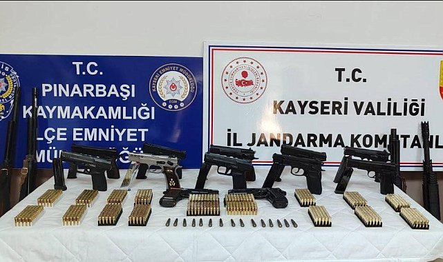 Düğün magandalarının ev ve araçlarından cephane çıktı