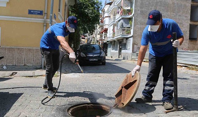 Efeler Belediyesi kent genelinde ilaçlama çalışmalarını sürdürüyor