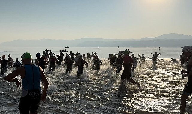Eğirdir Triatlonu Türkiye Kupası sona erdi