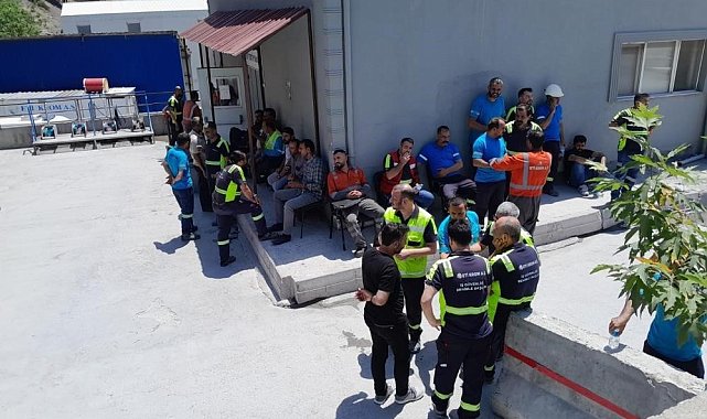 Elazığ'da Eti Krom işçilerinin talepleri karşılandı, çalışanlar iş başı yaptı