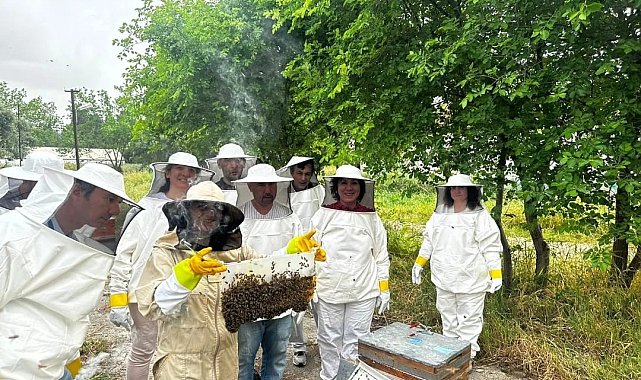 EÜ Ruh Sağlığı Merkezi hastaları 'arıcılık' eğitimlerini başarı ile tamamladı