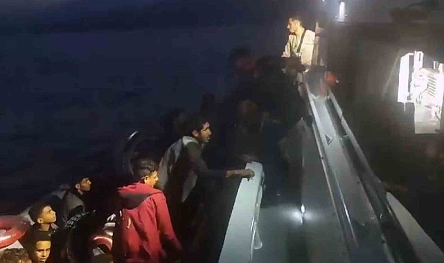 Fethiye'de 17 düzensiz göçmen yakalandı