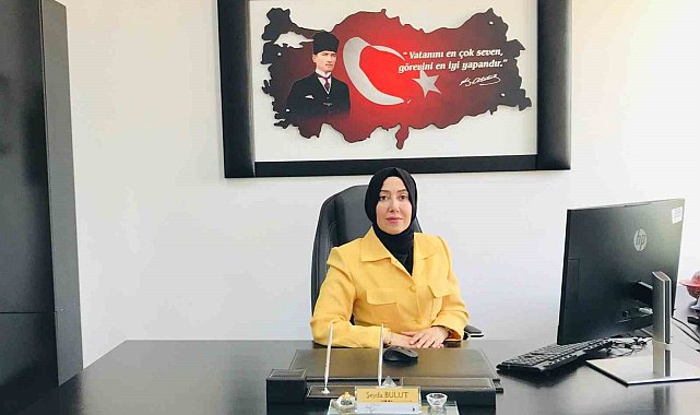 Hisarcık MEM'in ilk kadın Şube Müdürü Şeyda Bulut göreve başladı
