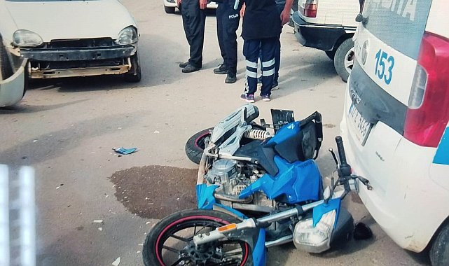 Kazada ağır yaralanan motosiklet sürücüsü hayatını kaybetti