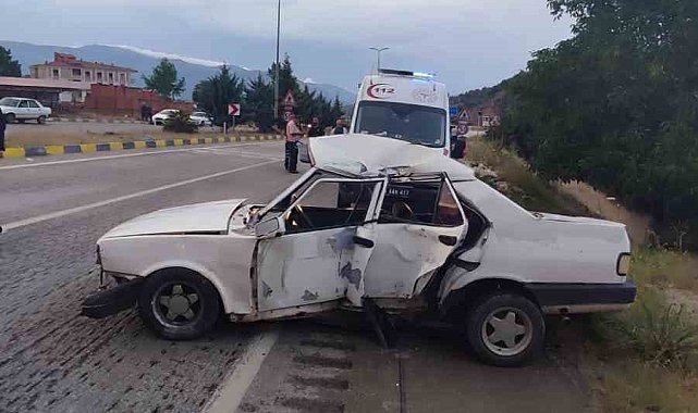 Kazaya karışan sürücü hem ehliyetsiz hem de alkollü çıktı
