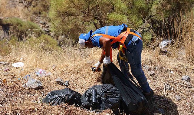 Marmaris Belediyesi 4 ayda 32 bin ton atık topladı