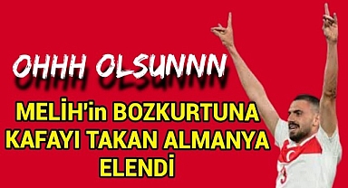 Melih'in Bozkurt İşaretine Kafayı Takan Almanya Elendi